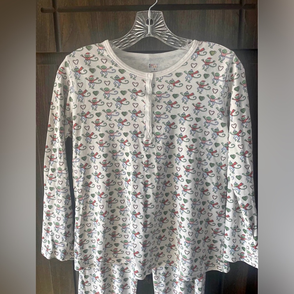 ROLLER RABBIT Women's Merry Monkey Pajamas